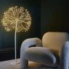 120 cm White Dandelion LED Light Tree