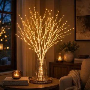 LED Birch Tree Light with Bendable Branches