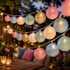 Cotton Ball Warm LED Fairy Lights